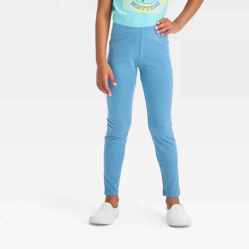 Cat & Jack Girls' Everyday Stretch & Flare Leggings