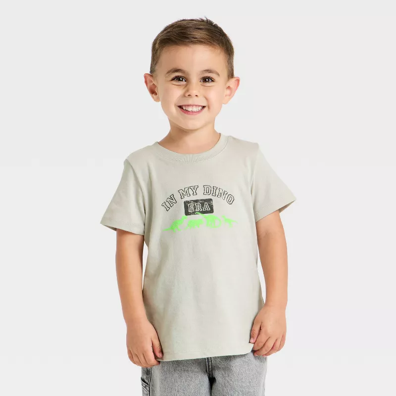Cat & Jack Toddler Boys' Classic Crewneck T-Shirt